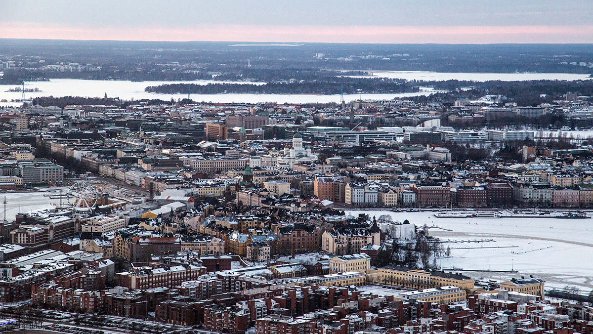 Helsinki ilmasta. Kuvaaja: Jarmo Röksä