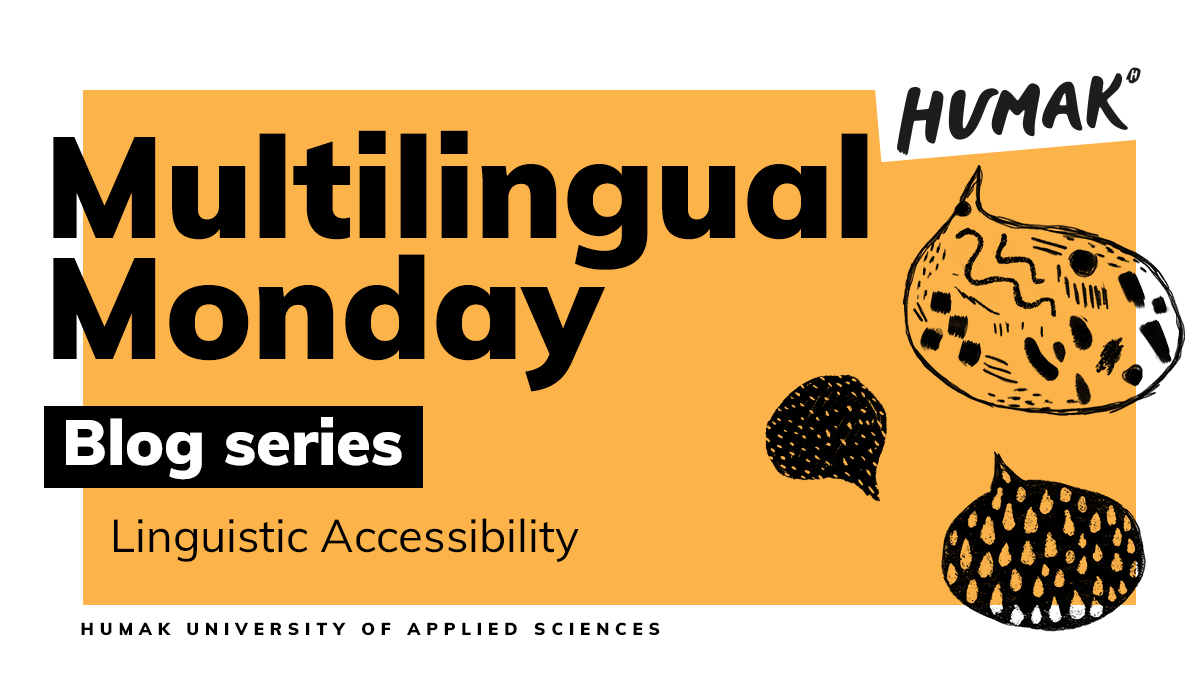 “Multilingual Monday” Blog Series Between 28.2.-9.5. Introduces the World of Multilingualism and Multiculturalism