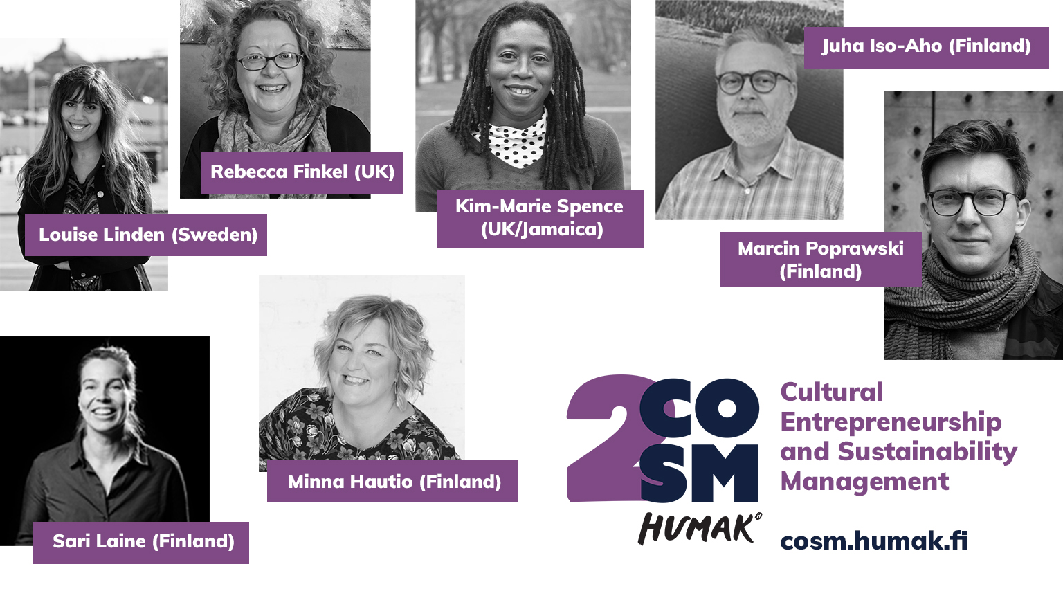Meet the Speakers: Cultural Enterpreneurship and Sustainability Management – COSM 2