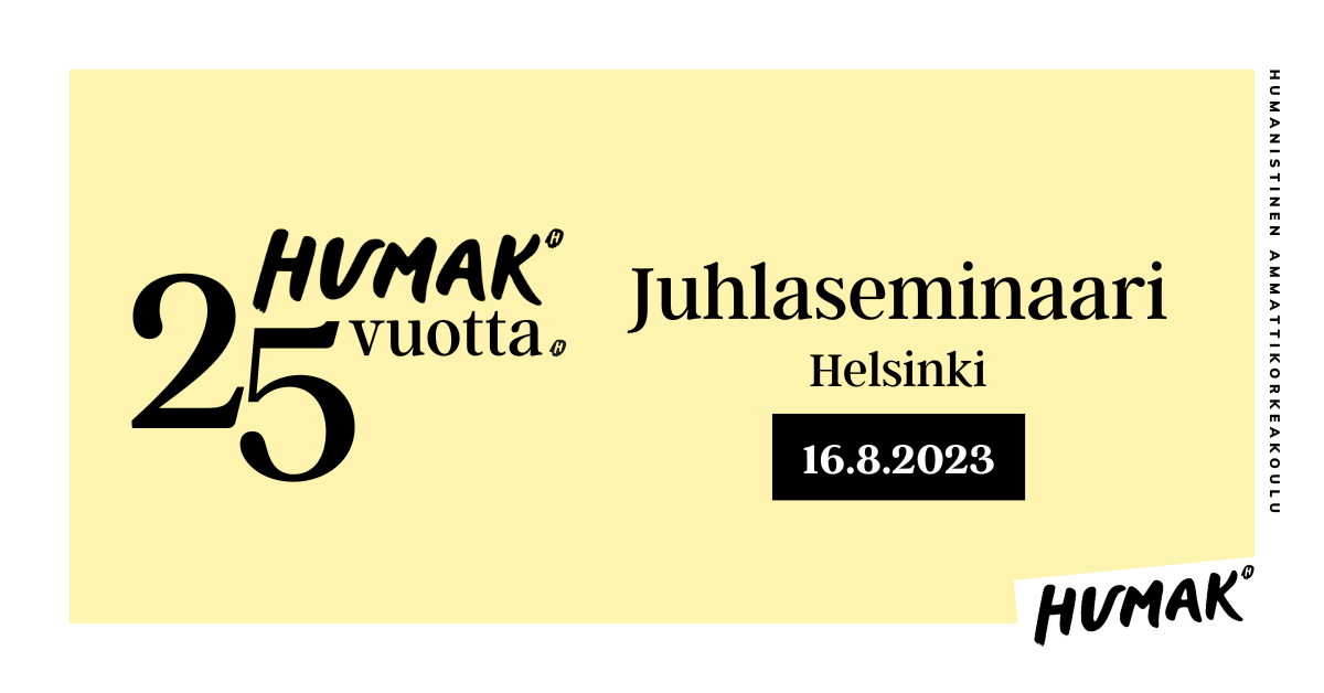 Kansalaisyhteiskunnan osaamisen vahvistaminen - Humak 25 vuotta ...