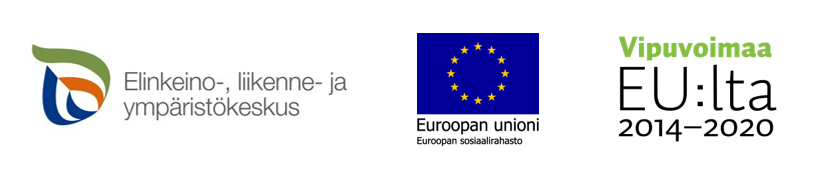 Rahoittajan logot, ESR Pohjois-Savo
