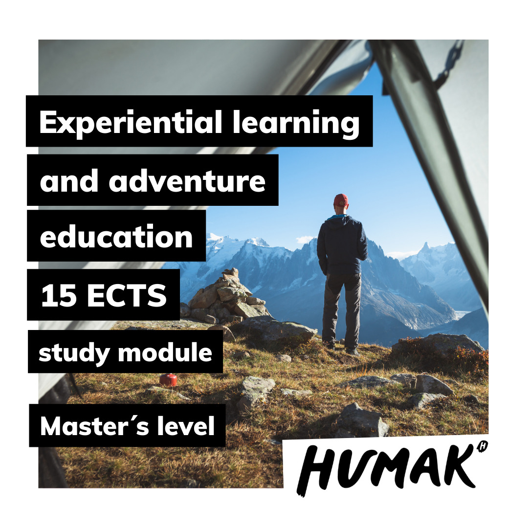 Experiential learning and adventure Education Masteri studies open uas humak.