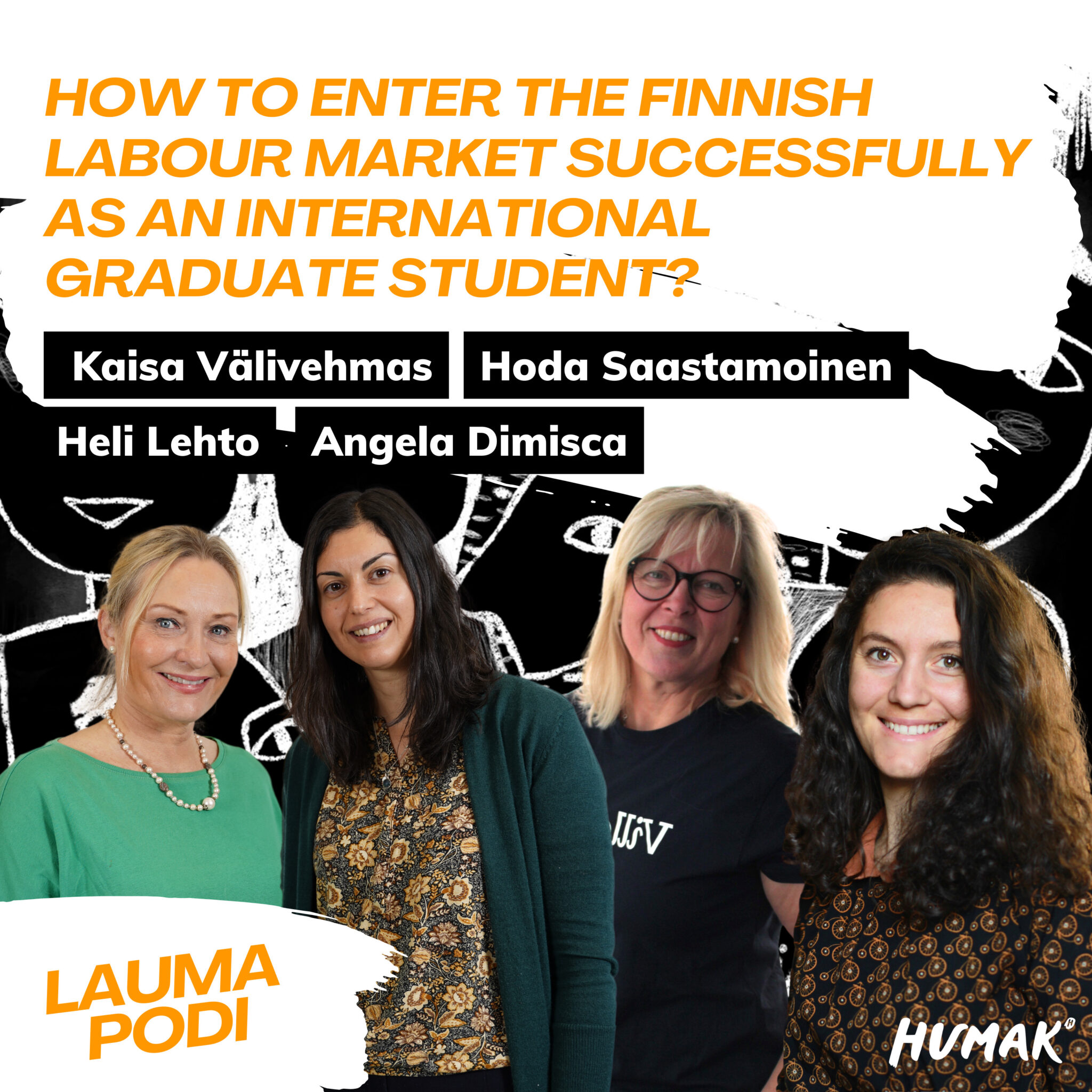 How to enter the Finnish labour market successfully as an international graduate student? Laumapodi-podcast