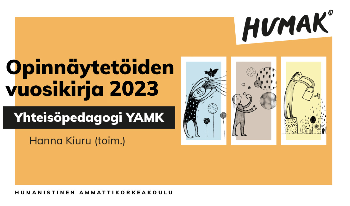 Hanna Kiuru (toim.) Opinnäytetöiden vuosikirja 2023 – Yhteisöpedagogi YAMK