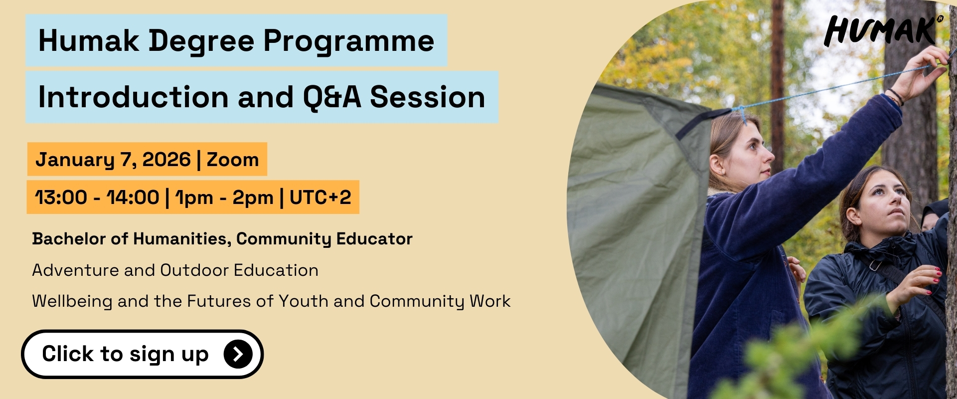 Study Adventure Education in Finland - Humak