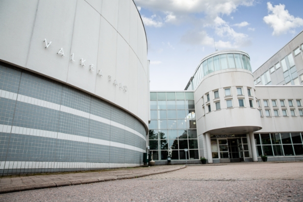 Haagassa sijaitsevan Valkean talon pääsisäänkäynti