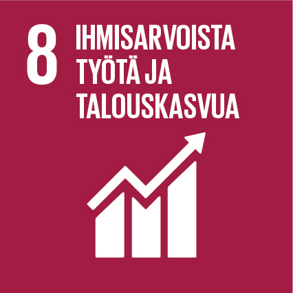 08. Ihmisarvoista työtä ja talouskasvua