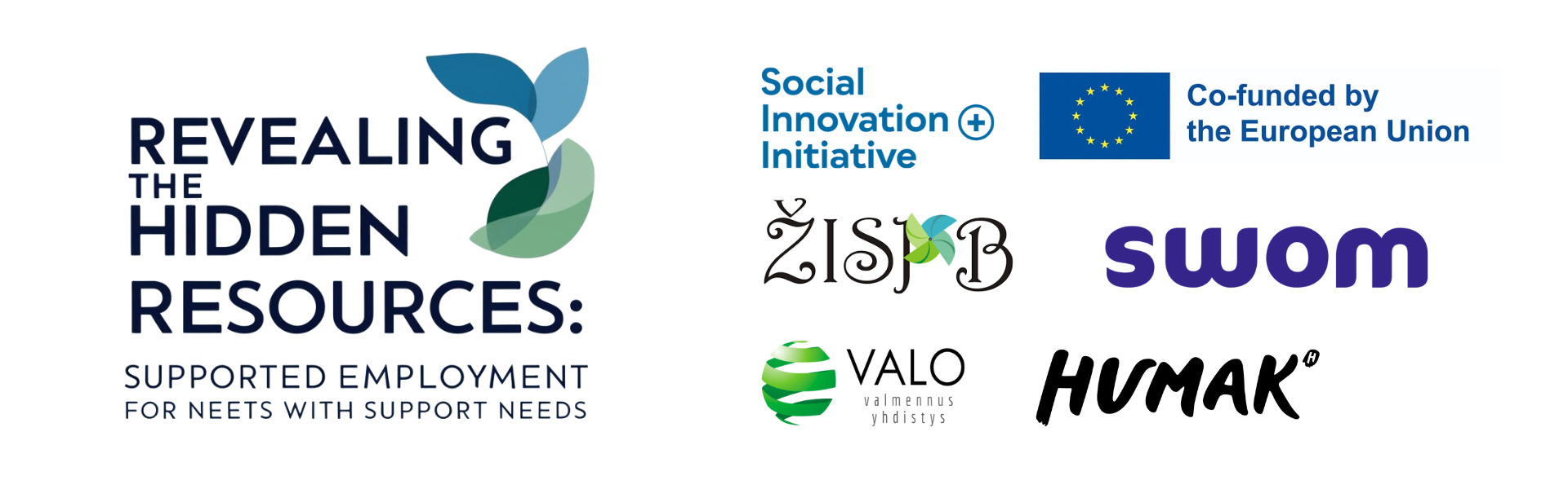 Revealing the hidden resources and Co-funded by the European Union logo.