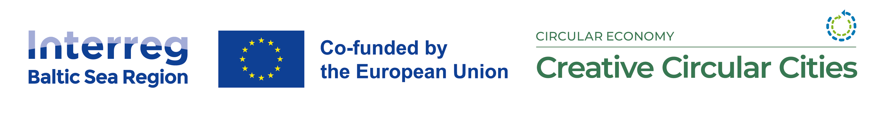 Creative Circular Cities logo.