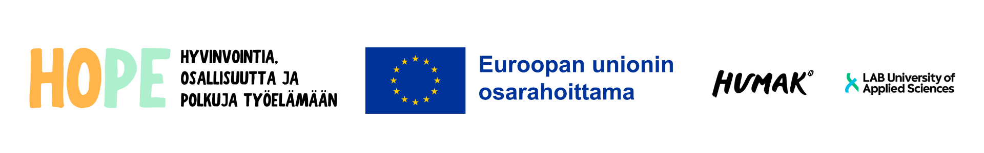 Hope, Euroopan unionion osarahoittama, Humak ja Lab.