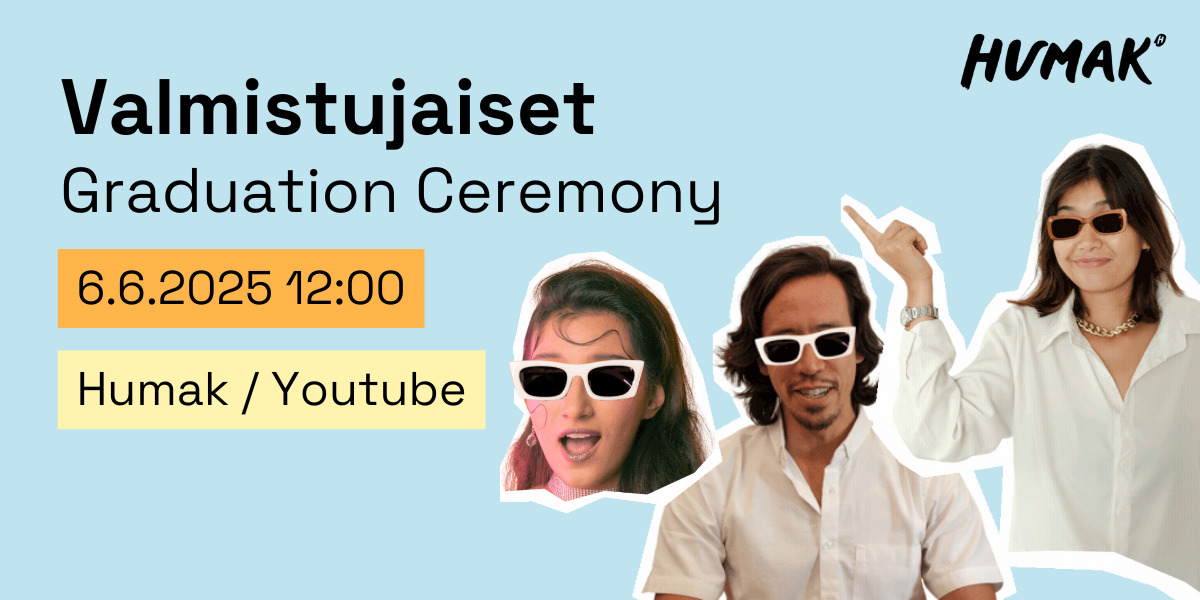 Valmistujaisten ensilähetys. Kampusjuhlat. 6.6.2025 klo 12-