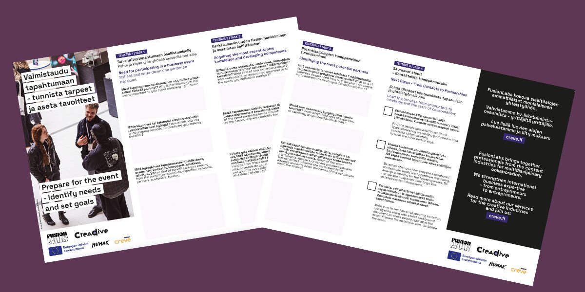 Kuvakaappaus tapahtumatyökalusta.