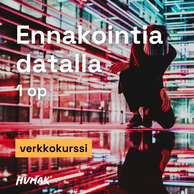 Ennakointia datalla.