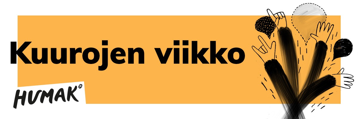 Kuurojen viikko.