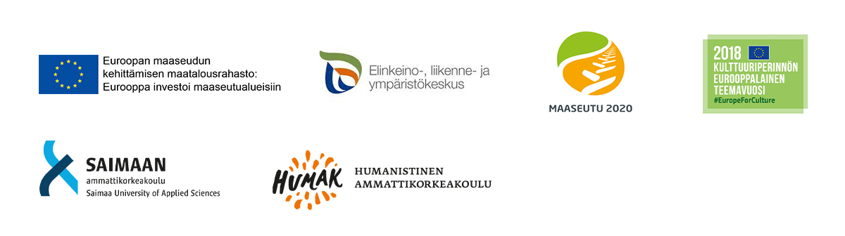 Rural Explorer -hankkeen logot.