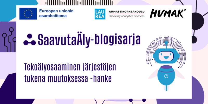 Kuvassa SaavutaÄly hankelogoja.